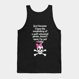 Talk Like a Lady Tank Top